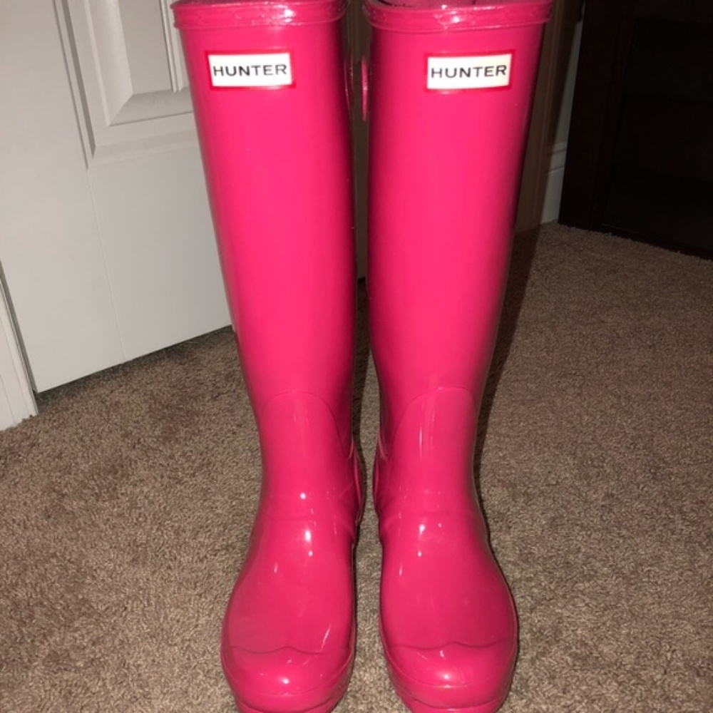 HUNTER boots - adjustable back